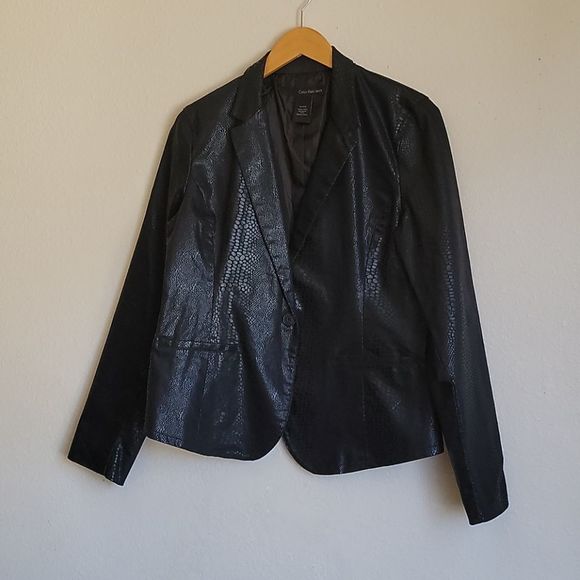 Calvin Klein shimmering jacket size XL/TG/EG - Picture 3 of 11